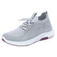 thumbnail image 2 of Gym Shoes Women,Tennis Shoes Womens,Walking Shoes Women,Women Running Shoes,Women's Sports Shoes Hollow Sandals Mesh Casual Shoes Women's Shoes Comfortable Outdoor Sports Shoes Running Shoes,Gray,6, 2 of 8