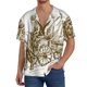 thumbnail image 1 of Fotbe Western Scenery With Old Wagon Camisa Estampada de Manga Corta para Hombre, Casual de Verano, Estilo Playero, Sin Arrugas-Small, 1 of 5