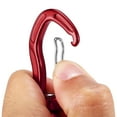 thumbnail image 4 of Yeacher Swivel Carabiner Clip 360° Rotatable Spinner Carabiner Small Wiregate Carabiner Rotational Hammock Clip Hook, 4 of 7