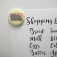 thumbnail image 2 of Chubby British Short Hair Grey Cat Kitchen Refrigerator Locker Button Magnet, 2 of 5
