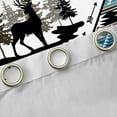 thumbnail image 4 of Castle Fairy Animal Deer Black Out Curtains for Female Men Women,Woodland Wildlife Curtains Pack of 2 (42x63 Each),Boho Tribal Aztec Bedroom Curtains,Luxury Bedroom Decor, 4 of 6