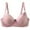 Pink, variant on Loopsun Women's Bras Plus Size, Womens Plus Size A Cup Solid Lace Push Up Bra Wine, M