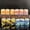 Colorful, variant on FCMSHAMD 1.6 Inch Mini LED Pillar Candle UV Printed Tea Light Flameless Candles Battery Operated Tealight Candle for Holiday Party Home Decor, 14 Pcs