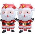 thumbnail image 3 of 50/1 piezas de globos de aluminio navideños, mini globos de Papá Noel, hombre de jengibre, árbol de Navidad, juguetes para niños, decoraciones para fiestas de Año Nuevo, 3 of 5