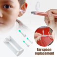 thumbnail image 2 of 3Pcs Wireless Smart Visual Ear Cleaner Otoscope Ear Spoon Replacement Ear Care Wax, 2 of 8