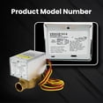 thumbnail image 4 of V8043E1012 Motorized Zone Valve, 3/4" Sweat Connection, 2-Way Normally Closed, 24V 4-Wire Brass Valve Assembly with End Switch for Hot Water Heating Systems, 4 of 7