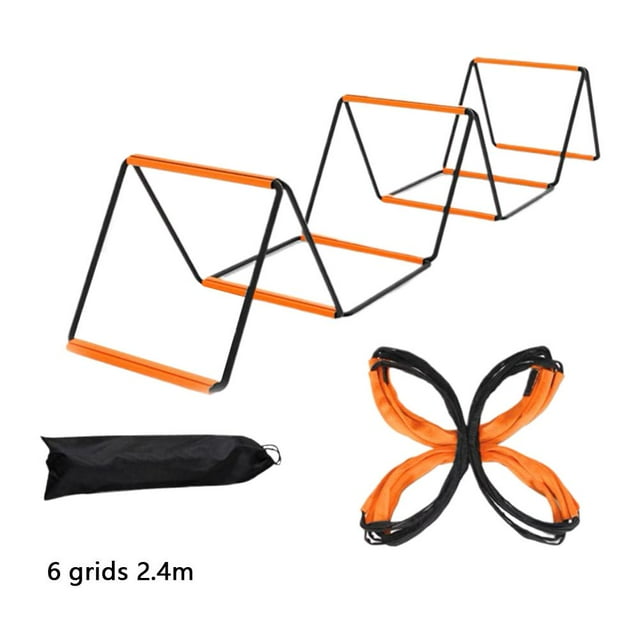 Agility Ladder Football Footwork Ladder, Balance Foldable Agility Training Equipment for Speed, Soccer