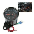 thumbnail image 4 of SHENMO DC 12V Universal Motorcycle LED Backlight Tachometer Electronic Tach Meter Gauge, 4 of 6
