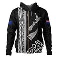 thumbnail image 5 of Sudadera con capucha con estampado 3D del emblema nacional de la bandera de Nueva Zelanda para hombre, sudadera con capucha y cremallera maorí de Waitangi Day Lizards, abrigo de calle con cremallera, 5 of 5