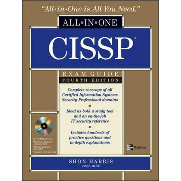 Pre-Owned CISSP Certification All-in-One Exam Guide, Fourth Edition (Hardcover) 0071497870 9780071497879