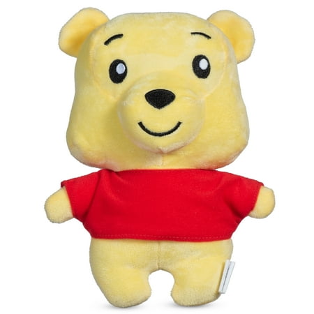 DISNEY WINNIE THE POOH: Pooh Plush Figurine Squeaker Pet Toy-9in