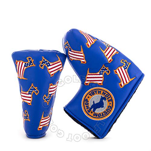 19th Hole Custom Shop Us Flag Dancing Scottie Dog Headcover For Midsize Mallet Putter Blue Golf Head Cover Walmart Com 19th Hole Custom Shop Us Flag Dancing Scottie Dog Headcover For Midsize Mallet Putter Blue Golf Head Cover Walmart Com