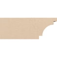thumbnail image 3 of Ekena Millwork 4"W x 6"H x 16"L Mediterranean Woodgrain TimberThane Rafter Tail, Primed Tan, 3 of 6