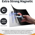 thumbnail image 3 of 2 Pack Magnetic Vent Cover 12x12In Black Extra Strong Magnet Cover Register Vent Cover for Complete, 3 of 5