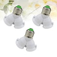 thumbnail image 3 of 3pcs E27 2 in 1 Light Socket Splitter LED Bulbs, 3 of 6
