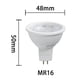 thumbnail image 1 of Foco LED de ángulo de haz de luz para el hogar, Bombilla de ahorro de energía en estudio y cocina, E27, GU10, 220V, 7W, 36 grados, MR16, GU5.3, 1 of 4