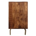 thumbnail image 5 of Goldbust Solid Wood 4 Door Sideboard in Brown, 5 of 7