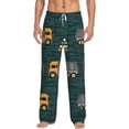thumbnail image 2 of Kdxio Big Machine Print Men's Sleep Pajama Pant Lounge Pants with Pockets, 2 of 8