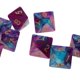 thumbnail image 4 of 10 Piezas De Dados De Poliedro De Múltiples Caras D8 Para Juego De Mesa D&D TRPG Púrpura + Azul Sunnimix Juego de dados TRPG Dice, 4 of 8