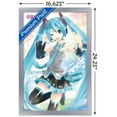 thumbnail image 2 of Hatsune Miku - Waving Wall Poster, 22.375" x 34", 2 of 4