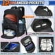 thumbnail image 3 of Mochila de baloncesto RAINSMORE de 45 litros con soporte para pelota y kit para zapatos, 3 of 8