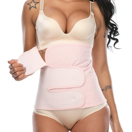 

SLIMBELLE Post Belly Band Postpartum Girdle Waist Trainer Wrap Belt Binder Shapewear for Women Recovery