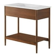 thumbnail image 3 of Zaire 36" Bathroom Vanity in Walnut White, 3 of 10