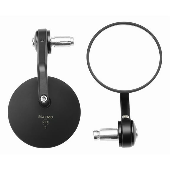2 CNC Bar End Side Mirrors for Street Twi