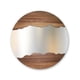 thumbnail image 2 of Espejo circular decorativo enchapado a mano con parota natural Dii Frame Decorativo Naturaleza Enlazada, 2 of 4