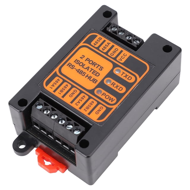 1 Hub Isolé en 2 Sorties, Garde Antichoc Thunder Contrôle Automatique Hub Isolé DC Protection contre les Courts-Circuits pour Ingénierie Extérieure