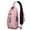 Orange-40, variant on Vibrant Tropical Paradise Sling Backpack – Lightweight Multipurpose Outdoor Backpack Featuring Hawaii Palm Tree Prints and Adjustable Comfortable Straps