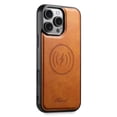 thumbnail image 2 of ShellTech Compatible with iPhone 16 Pro Max Wallet Case, Magnetic 2 in 1 Detachable Card Holder Case, Vintage Leather RFID Blocking Flip Kickstand Case for Men Women,Khaki, 2 of 15