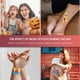 thumbnail image 3 of 12 hojas de tatuajes temporales de neón, pegatinas de tatuaje corporal de neón UV para mujeres, hombres y niñas, arte corporal, 3 of 5