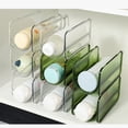 thumbnail image 3 of Estante de almacenamiento para botellas de vino Inteprter Organizador de nevera Verde, 3 of 6