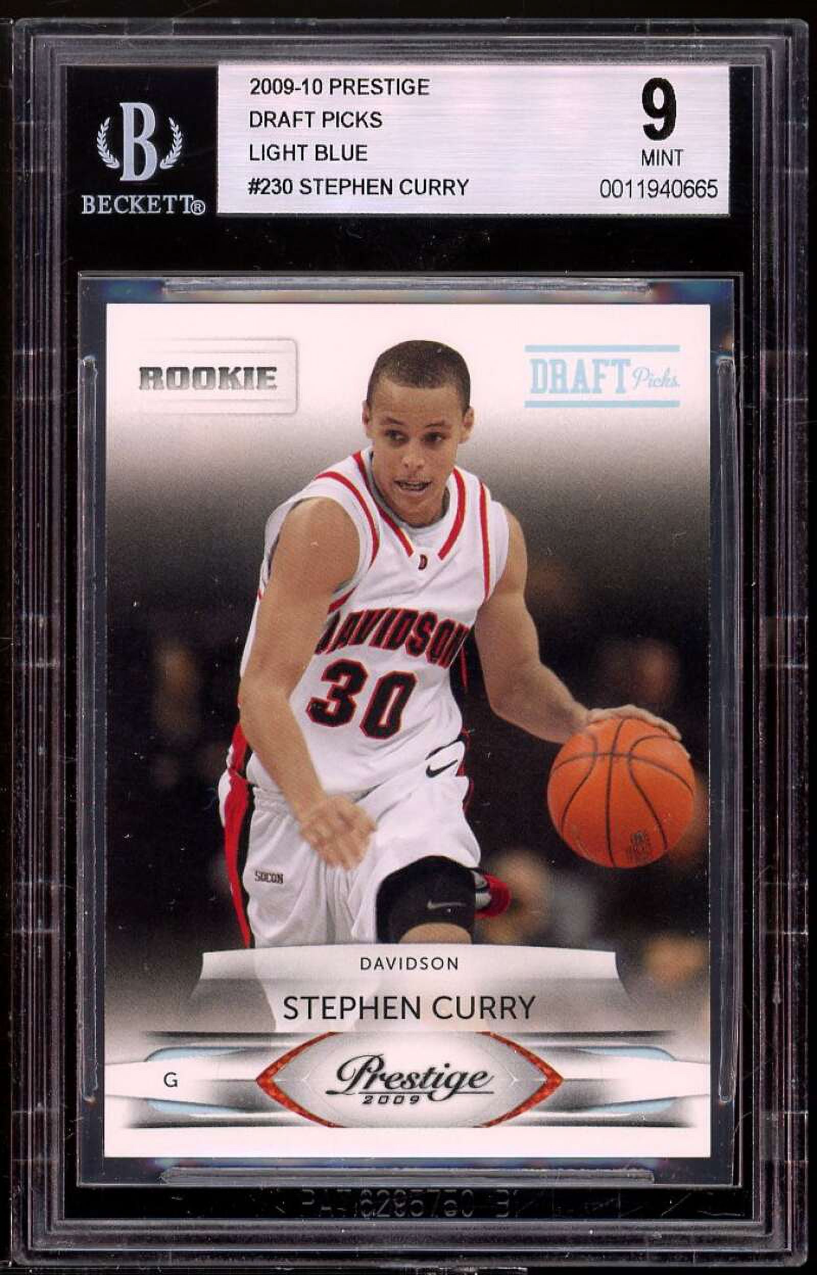 Stephen Curry Rookie Card 2009-10 Adrenalyn XL #67 BGS 9.5 Stephen Curry Rookie Card 2009-10 Adrenalyn XL #67 BGS 9.5