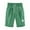 Green, variant on Patlollav Womens Summer Print Five Points Large Size Cotton Linen Pants Casual Pants