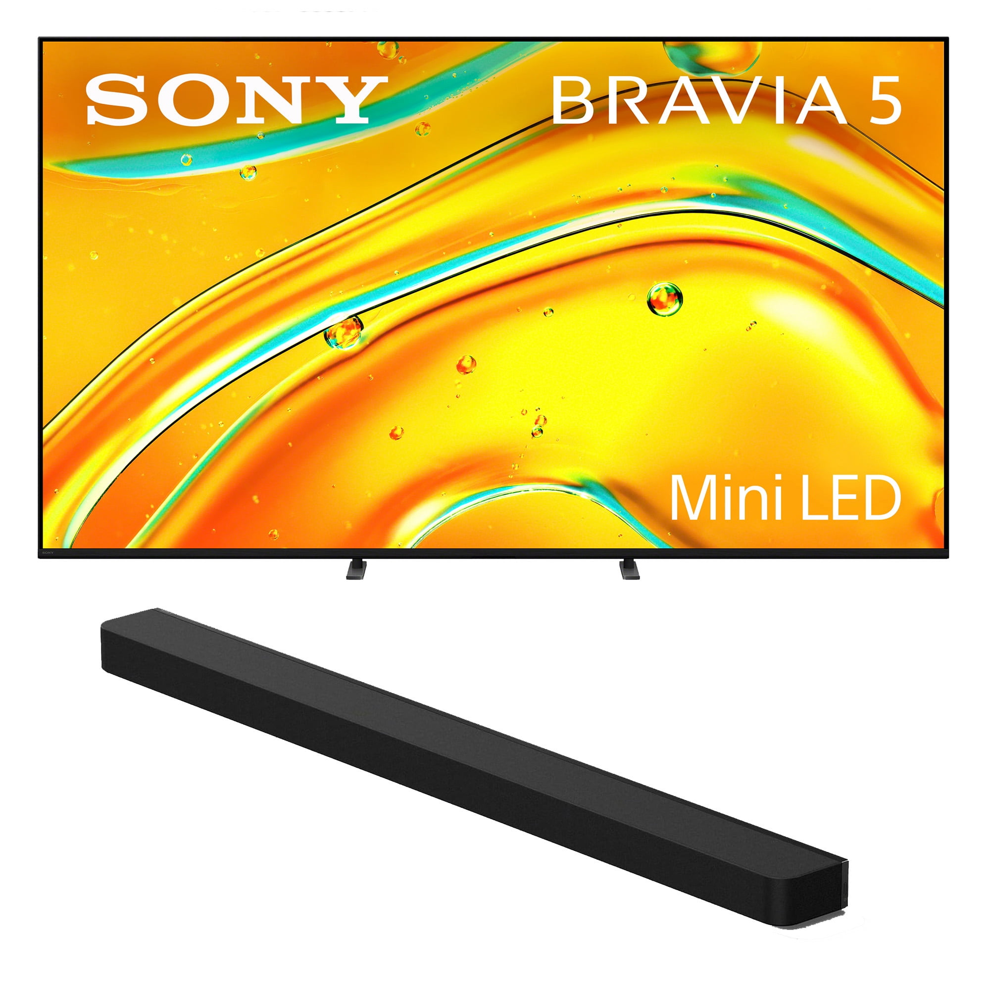 Sony K-65XR50 Mini LED 4K HDR TV with a HT-A9000 BRAVIA Soundbar (2025)