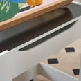 thumbnail image 5 of Zimtown Wooden Children Play Table Set, 24'' Activity Table, 1 Table & 2 Chairs with Storage for Toddlers, Natural, 5 of 9