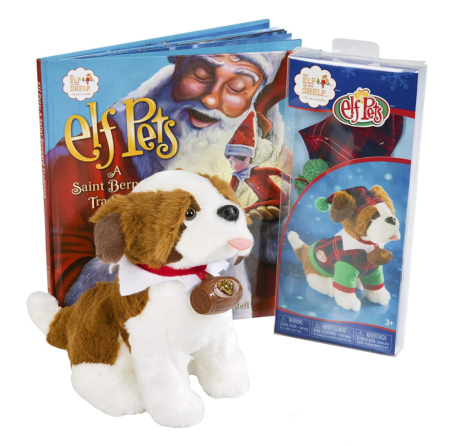 The Elf on the Shelf St. Bernard Puppy Playset