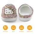 thumbnail image 5 of Kids Slippers Hello Kitty House Slippers Warm Soft Plush Slipper Anti-Slip Winter Fluffy House Shoes for Boys Girls, 5 of 7