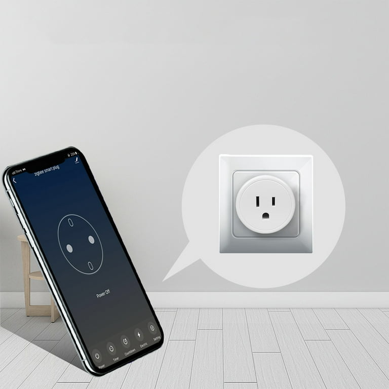 Smart Plug 2 Packs 16A Wi-Fi Enabled with Timer Energy Monitor – Apromio