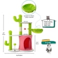 thumbnail image 2 of Árbol para Gatos YITAHOME Cactus de 91 cm con 2 Plataformas y Poste Rascador, 2 of 7