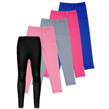 BULLPIANO Babies, Toddlers, and Girls' Footless Leggings Stretch Legging Pants 3-9 Years with Four Season