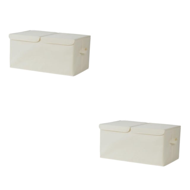 Inteprter Organizador de arte de tela Fabric - Dividido en compartimentos para un fácil acceso Muchas cajas organizadoras gruesas Type1 NO1