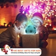 thumbnail image 5 of Regalo de fútbol para niños y niñas, luz nocturna de fútbol para niños, lámpara óptica 3D, decoración de habitación de ilusión, 16 colores cambiantes, regalo de cumpleaños, Navidad para fanáticos del fútbol. esquí esquí Gafas de esquí, 5 of 5