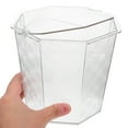 thumbnail image 3 of Garbage Bin Tabletop Wastebasket Small Trash Can Office White, 3 of 7