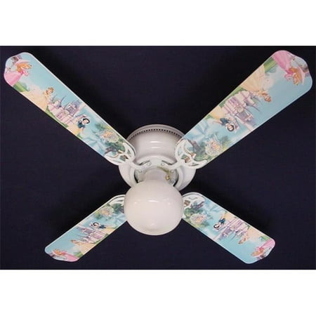 

Ceiling Fan Designers 42FAN-DIS-PPE Disney Princesses- Castle Ceiling Fan 42 in.