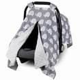 thumbnail image 5 of Zaxius Blanket For Car Seat Car Seat Covers Carrier Blanket Car Seat Cover Privacy Sunshade And Car Seat Bassinet Carseat Blanket Winter Essentials, 5 of 8