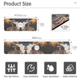 thumbnail image 3 of Yayeee Faucet Mat for Kitchen Sink 30" Diatomite Long Splash Guard Pad, Colorful Skeleton with Cloud, 3 of 7