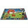 thumbnail image 2 of Carpets for Kids 5201 Alphabet Farm 4ft 5in x 5ft 10in Rectangle, Multicolored, 2 of 2